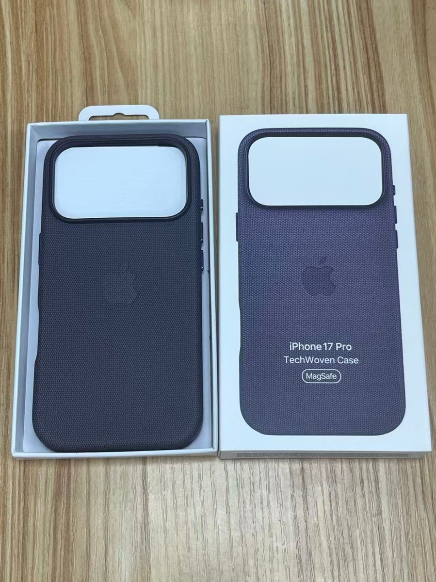 For iPhone 17 Pro Max 17 Pro TechWoven Case with MagSafe Blue