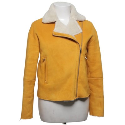 Zara Basic Outerwear, Shearling Jacke, Damen, Größe: XS, Gelb/Beige #9As