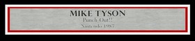 Mike Tyson Signed Framed 8x10 Photo Nintendo Punch-Out!! NES Controller Beckett