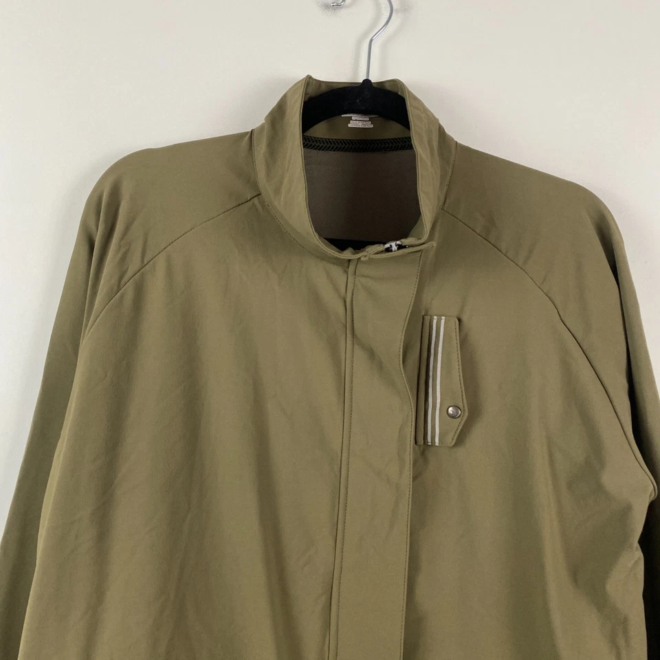 Chaqueta elástica Bontrager verde para ciclismo WSD cremallera bolsillos a presión talla XL Foto 2 de 4