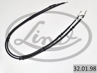 Handbremsseil Seilzug Hinten FÜR Opel Astra G CC (T98) - Linex 32.01.98