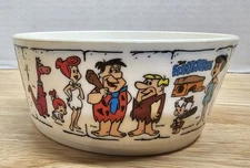 Vintage 1978 Deka The Flintstones Plastic Bowl.     (E)