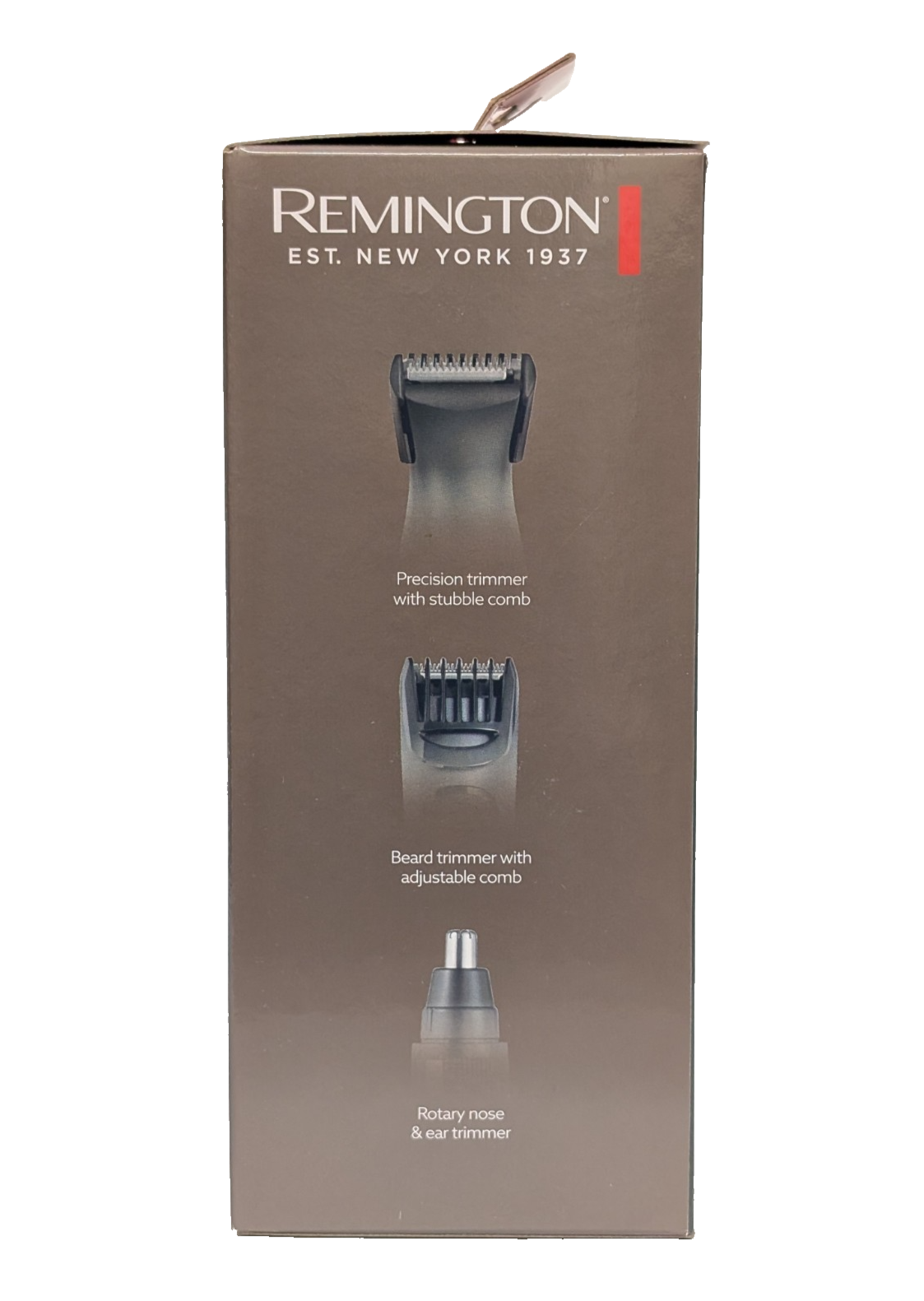Remington MB905 Men’s Electric Beard Trimmer Kit 6 Pc Nose Ear Groomer USB New view 2
