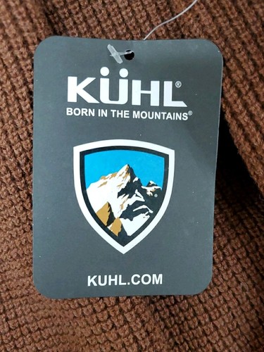 Neu KUHL Norda 1/4 Zip Pullover Langarm Pulli braun Gr. M - Bild 6 von 7