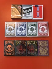 Playing Cards Collectors Lot Bicycle, Jerry’s nuggets, More