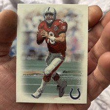 PEYTON MANNING 2000 SKYBOX DOMINION FOOTBALL CARD # 138 I2585