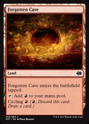 Forgotten Cave - Duel Decks: Merfolk vs. Goblins #59 Common