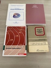 Lotto libri vari di matematica e manuale di ingegneria civile