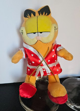 GARFIELD. VALENTINE DAY PLUSH LEISURE CAT. VINTAGE PREMIUM IMAGE