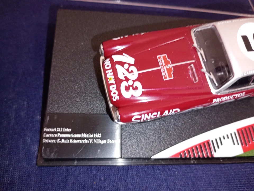 Ferrari 212 Inter Carrera Panamericana 1952 1/43 no 330 tr 365 246 250 gto 275 e - Immagine 2 di 3