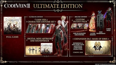 Code Vein II: ULTIMATE Edition Xbox Series X Video Game USA Version New UNOPENED