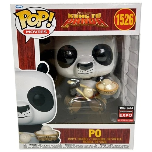 Funko Pop Kung Fu Panda Po #1526 Vinyl Figure Movies Entertainment Expo 2024