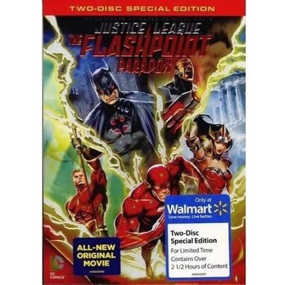 Justice League: The Flashpoint Paradox LIMITED EDITION 2 Disc DVD Set, DVD
