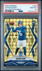 2025 PANINI PHOENIX YELLOW PYRAMIDS #200 JAXSON DART ROOKIE RC /185 PSA 10