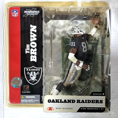 NFL Oakland Raiders - Series 8 McFarlane, NEW (Tim Brown)