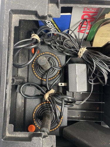Atari CX-2600A Konsole Lot, 15 Spiele ungetestet Handbücher Controller Netzteil - Bild 7 von 11