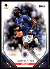 Abdallah Sima 2023-24 Topps Chrome UEFA Club Competitions #79 Glasgow Rangers