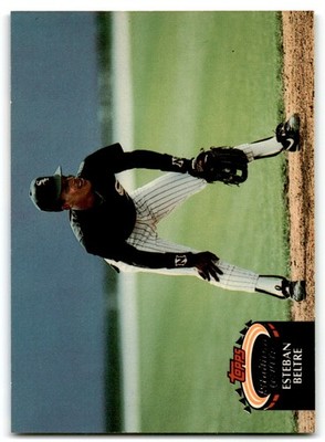 1992 Stadium Club Esteban Beltre Rookie Chicago White Sox #611