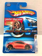 2005 Hot Wheels MITSUBISHI ECLIPSE - FTE Faster Than Ever Wheels #002 - Orange
