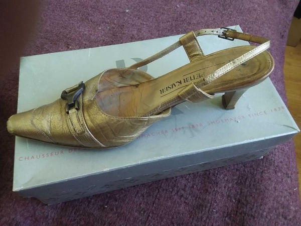 Women Peter Kaiser Heels Gold 38