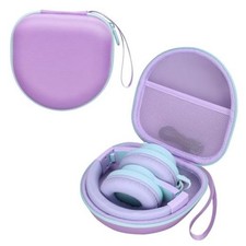 Kids Headphone Case for iClever/Candy Bila, Purple Mint Case Purple-Mint Green