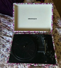 Crosley Cruiser Portable 3 Speed Bluetooth Record Player Purple