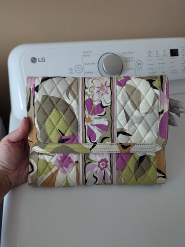 Vera Bradley "Portobello Road" Travel Organizer Trifold Case Makeup Jewelry Bag