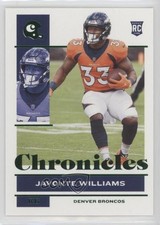2021 Panini Chronicles Green Javonte Williams #31 0o69