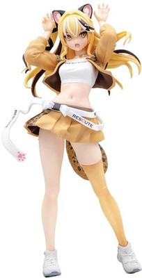 Lemoe Figure Zetsumetsu Kigu-Dan RESCUTE NO.15 Shi Hu Leopard cat 1/7 PVC Figure