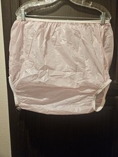 XL Pink Plastic Pants ABDL / Incontinence Aid Waterproof Made in USA