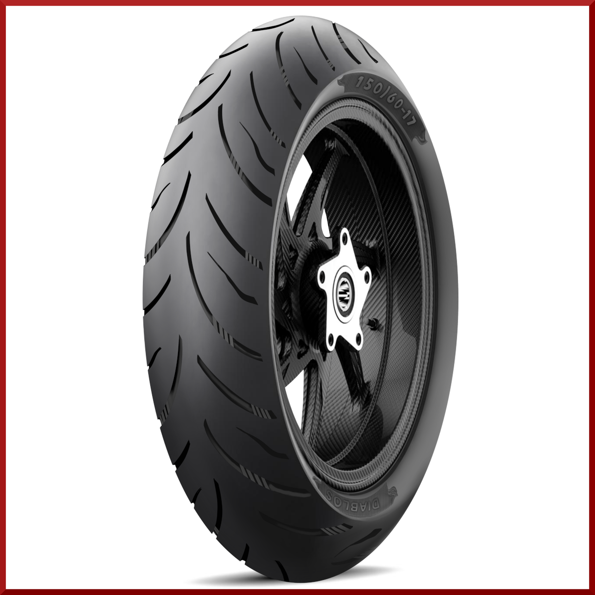 Roadmax Rear 150/60-17 (75H) Motorcycle Tire for Honda Suzuki
