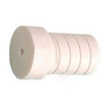 13 3mm Billiard Cue Ferrule White ABS and Black Phenolic Plastic for Cue Repair