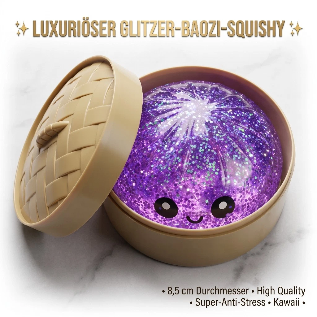 Mazari Glitzer Baozi 6er Set