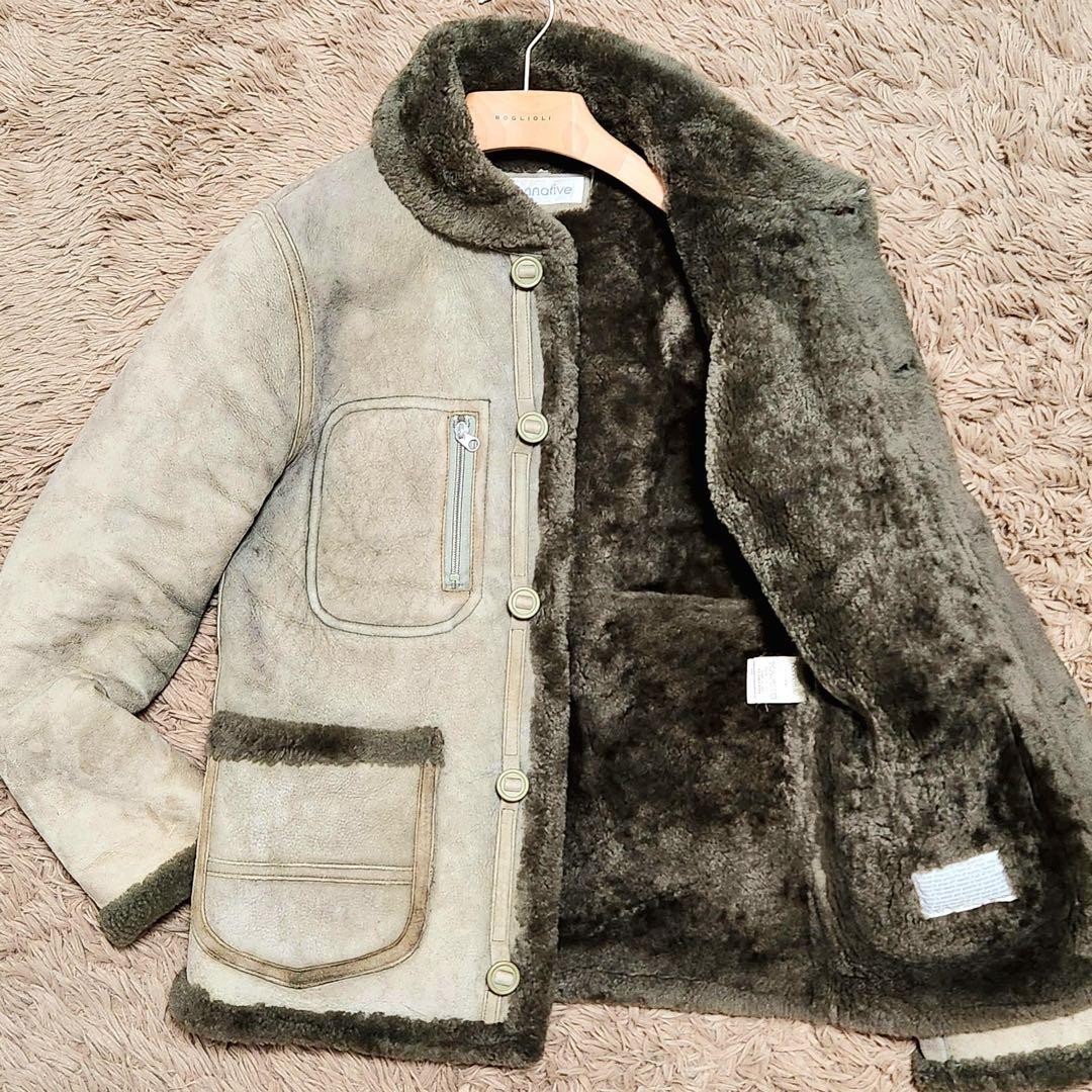 Nonnative Non Natub Shearling Jacket Sheepskin Ge… - image 17