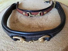 Chetak Brown Browband Snaffle Bit Accent Plus Noble Outfitters Bracelet with Bit
