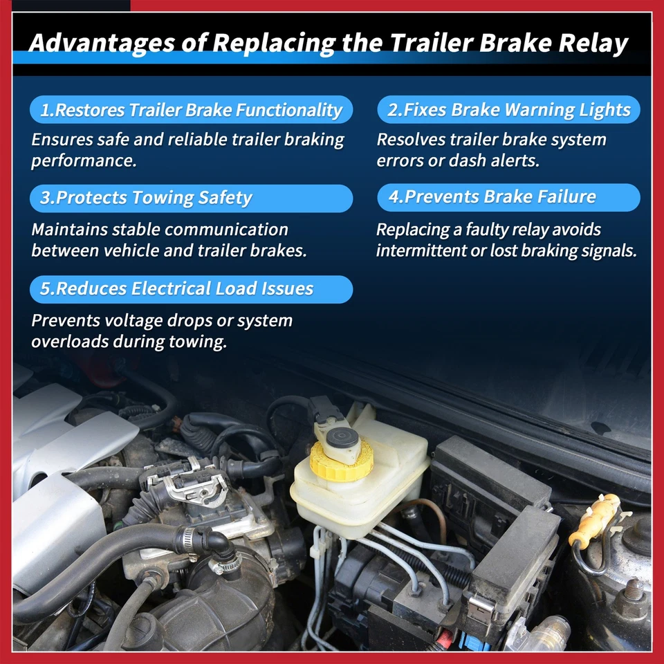 Relé continuo de freno de remolque No.20904439 para GMC Yukon XL 2500 6.0 Foto 4 de 4