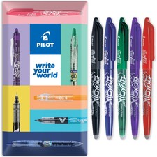Pilot Frixion Erasable Rollerball Pen FR7 Medium 0.7mm Tip 5 Pack