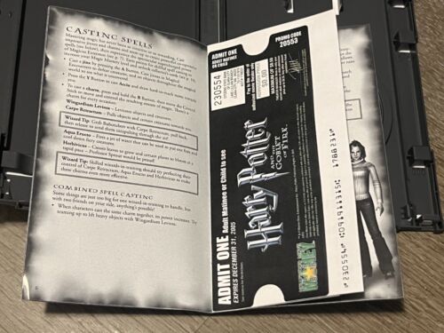 Harry Potter y el Cáliz de Fuego Nintendo Gamecube Completo con Boleto de Película - Imagen 3 de 4