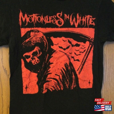 Motionless in White Black T-Shirt Cotton Full Size S-5XL RM471