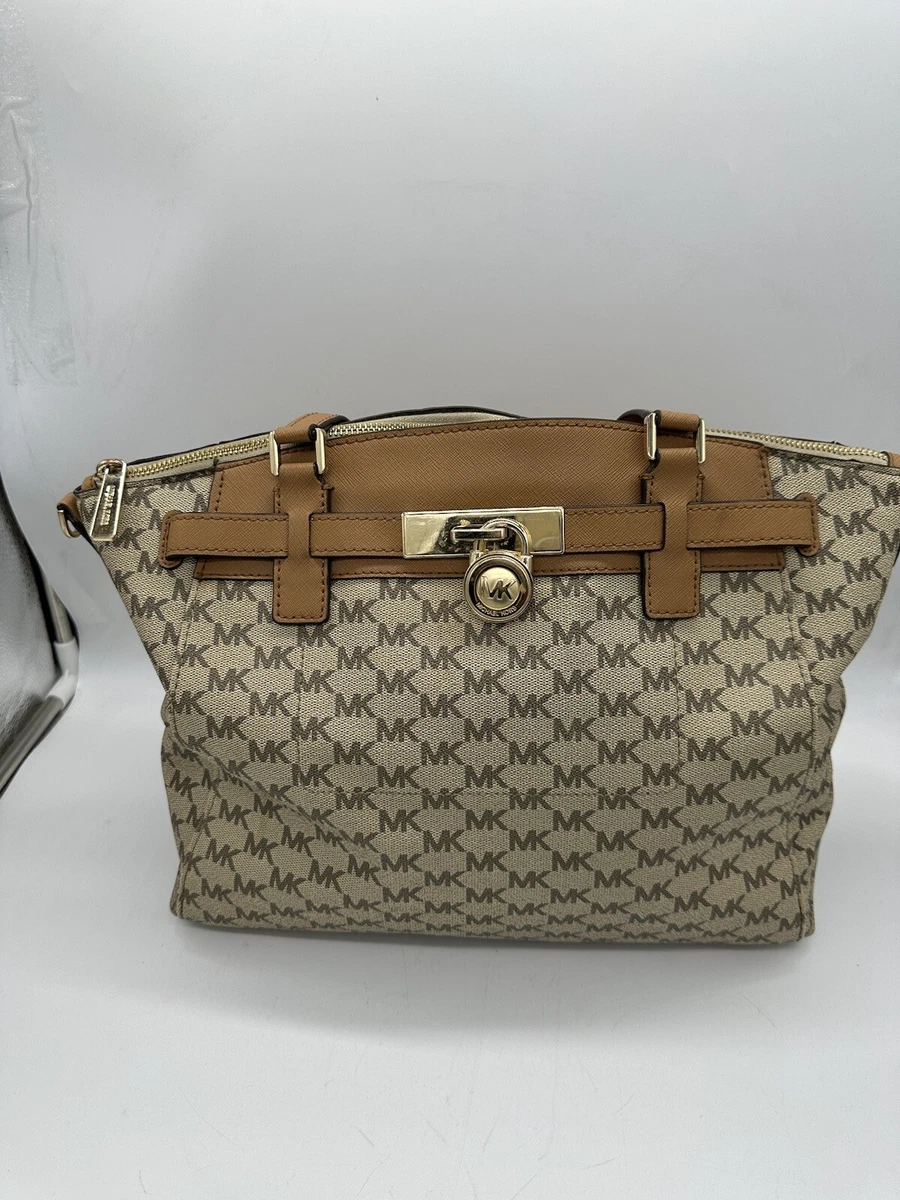 Michael kors hamilton traveler large zip satchel deals