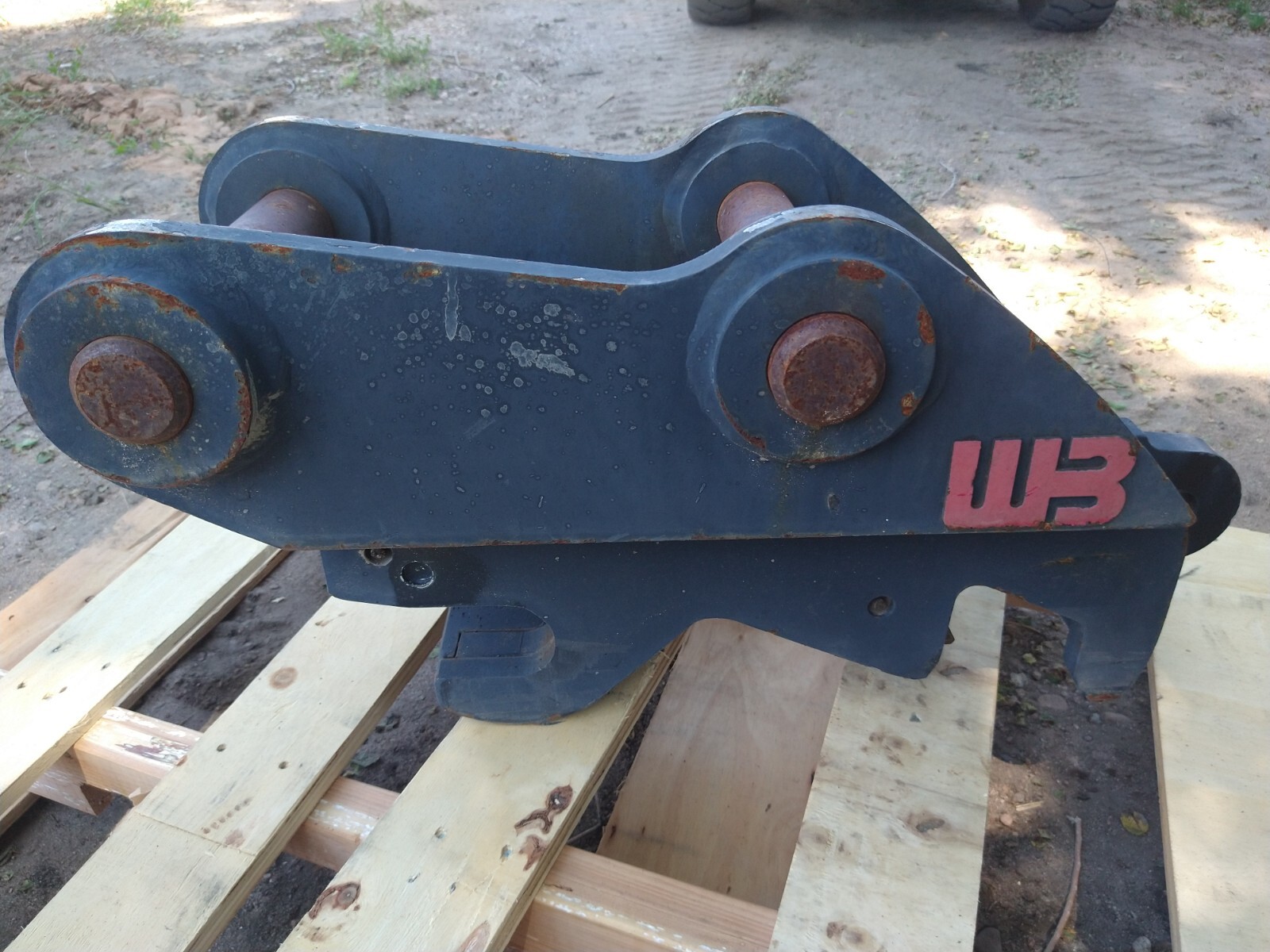 Case CX80 Excavator Hydraulic Quick Coupler Werk Brau Wedgelock I Lock