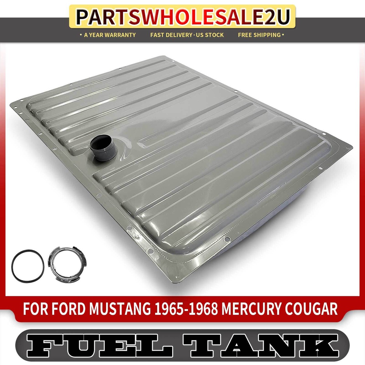 16 Gallons Fuel Tank for Ford Mustang 1965-1968 Mercury Cougar