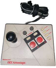Vintage Nintendo NES Advantage Controller NES-026 Joystick Arcade-Style Tested