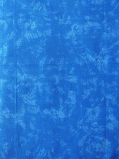 Blue 'Cloudy' Tonal Cotton Quilting Sewing Fabric by the Yard