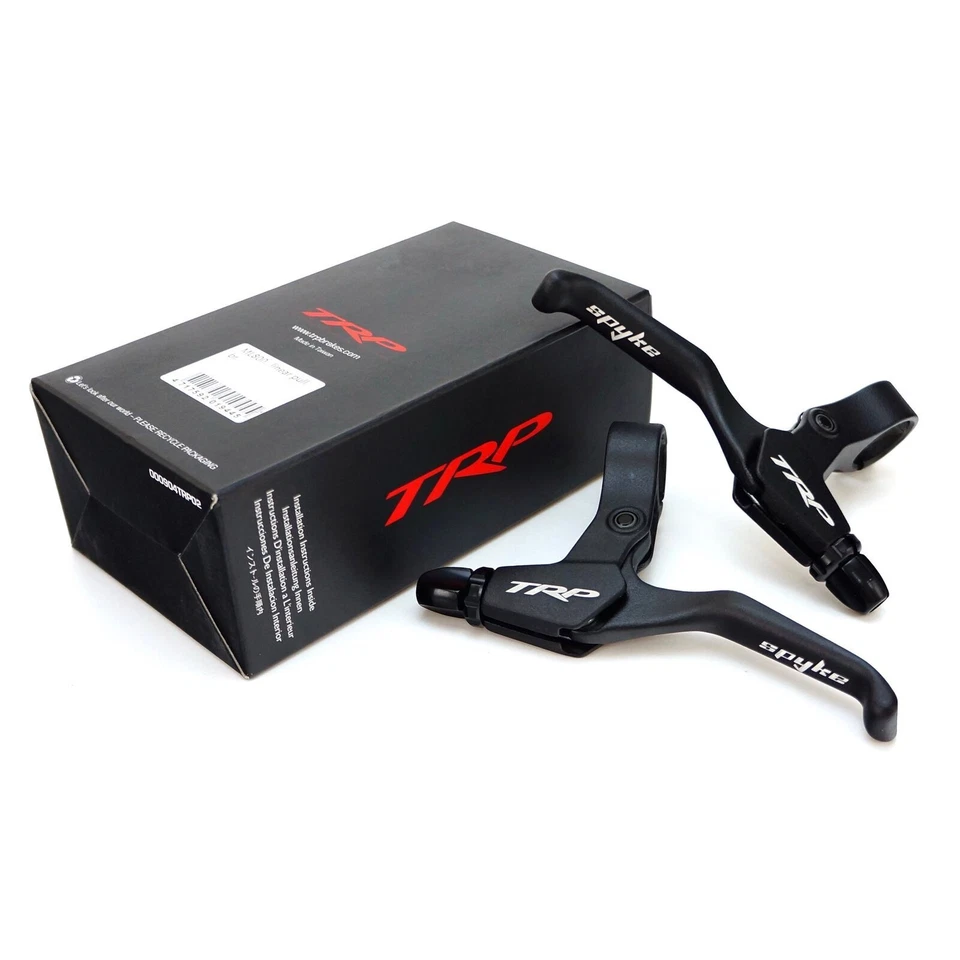 Juego de palancas de freno Spyke TRP ML800 MTB-largo-tirón negro apto para MTB XC DH - Par Foto 4 de 4