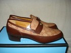 100% AUTH NEW MEN GUCCI ORIGINAL GG TEAM MOTIF DRIVERS/LOAFERS UK 9/US 10 — photo 8