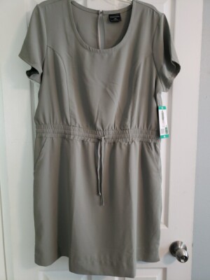 32 degrees ladies dress 32 Degrees Ladies' Twill Soft Feel Above Knee Lightweight Dress Green XL.  New Wi