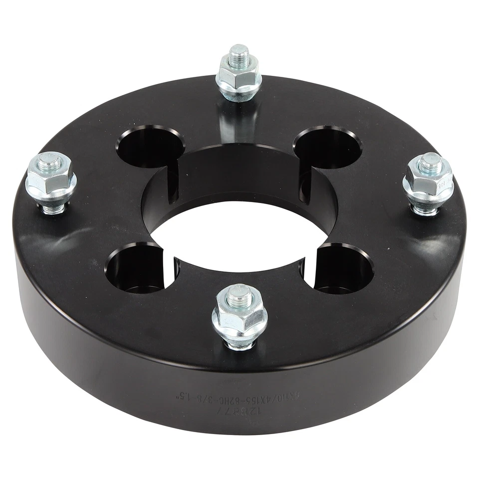 (4) 4x110 to 4x156 Wheel Adapter 1.5 inch 3/8"x24 Studs 4x110 Hub to 4x156 Wheel - Image 2 of 4