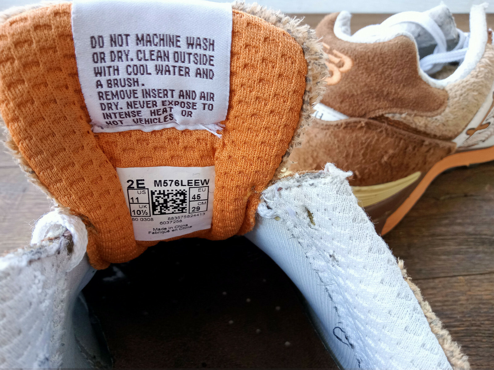 New Balance 576 Elements Earth Size 11 USA Rare image 4