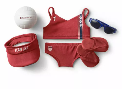 American Girl Doll Team USA Beach Volleyball Outfit NEW!! Retired - Picture 2 of 2